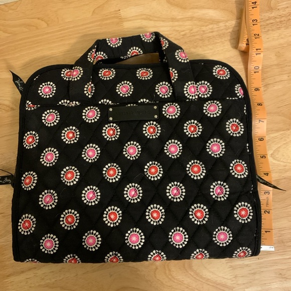 VERA BRADLEY Hanging Organizer Travel Cosmetic Case - Parisian Pom Pom - Picture 2 of 8